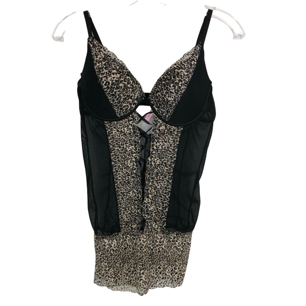 Native Intimates Bodycon Camisole Push-up Bra Adjustable Strap Size 38C